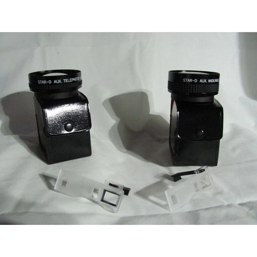 Star- D- Canon AF35ML Auxiliary Telephoto & Wideangle Lens Set.